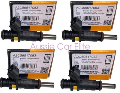 A2C59517083 4pcs Fuel injector kit For 2007-16 PEUGEOT 207 WK 308 T7 207 WA 1.6L - Image 1 of 4