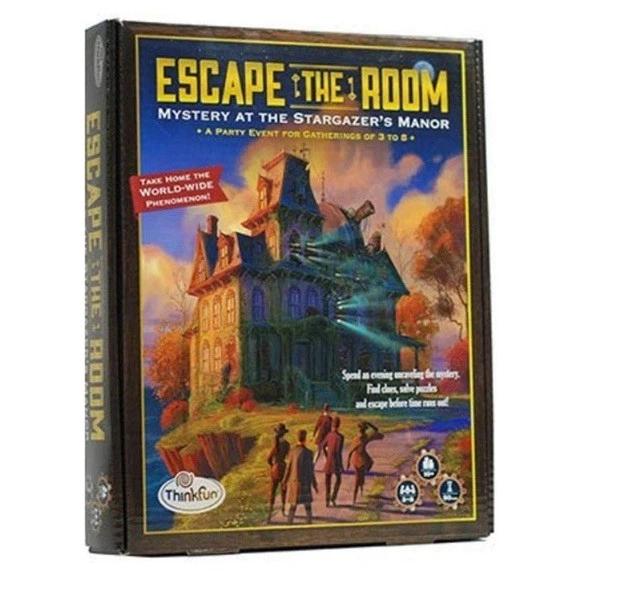 Thinkfun Escape The Room Mystery At The Stargazer’s Manor Puzzle Party Game - Image 1 of 1