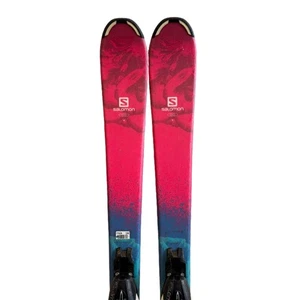 SKI THE LUX JR + FIXATIONS SALOMON EZYTRACK 7.5 - Foto 1 di 3