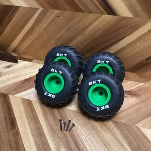 Monster Jam Grave Digger RC Truck 1:15 66802 RX PARTS TIRES ONLY - Picture 1 of 2