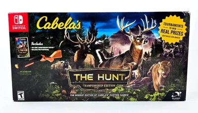 CABELA'S THE HUNT CHAMPIONSHIP EDITION NEW SEALED 2018 Authentic Nintendo Switch - Image 1 of 4