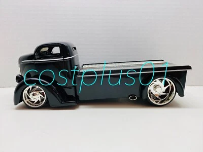 JADA D RODS 1947 福特 COE 滑床 1: 24 黑色 TOW 卡车  — 第 1/4 张图片