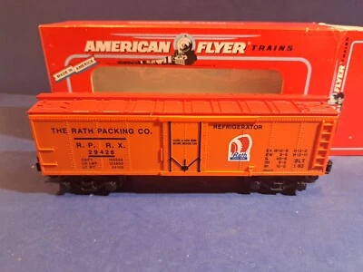American Flyer by Lionel 48317 Raft Packing Refrigerator Car 1993 New OB - Image 1 of 4