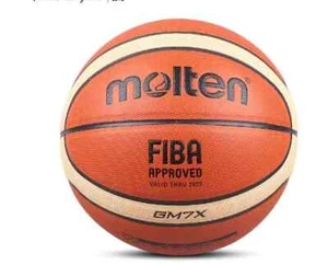Indoor Outdoor Basketball FIBA Approved Size 7 PU Leather Match Training - Picture 1 of 1