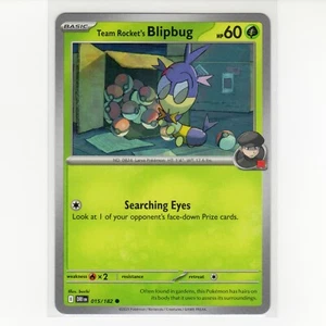 Pokémon TCG Team Rocket's Blipbug 015/182 SV: Destined Rivals Regular Card EN-NM - Picture 1 of 3
