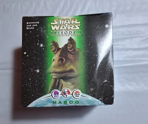 Starwars Episode 1 SCHWIMMGLAS JAR BINKS Spielzeug Taco Bell KFC Pizza Hut Neu im Karton 1999 - Bild 1 von 1