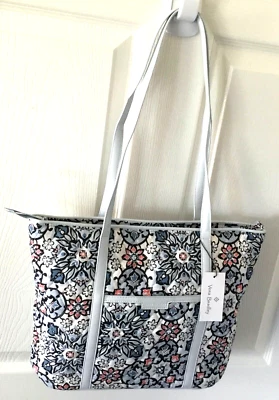 Vera Bradley ~ "Lisbon Medallion" ~ Small Trimmed Vera Tote Bag ~ NWT - Image 1 of 4