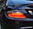 Chrome Taillights Trim Bezel Surround Rim For Mercedes Benz SLK-Class R172 11-19