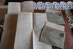 fünf tolle alte Briefe - Leipziger Malzfabrik in Schkeuditz 1900-1905 - Picture 1 of 4