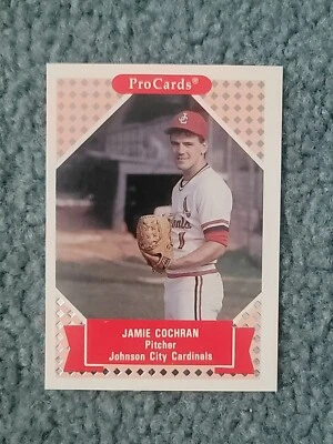 1991 Pro Cards Jamie Cochran Minor League Card #327 - Image 1 of 4