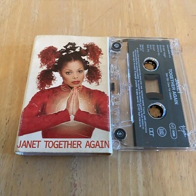 Janet Jackson -Together Again . Cassette single In Card Sleeve - Image 1 of 3