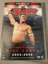 WWE The Best of Raw 15th Anniversary Disc Three 2003-2008 DVD Used