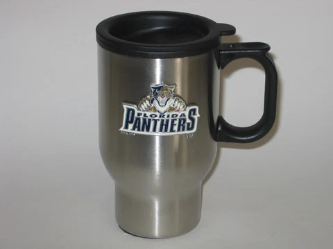 Florida Panthers 16 oz. Stainless Steel Travel Mug Cover