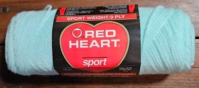 Hilo deportivo Red Heart🧶3 capas🧶8 colores🧶2,5 oz. Madejas🧶VENDIDO POR MADEJA Foto 1 de 4