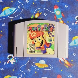 AUTHENTIC Mario Party 1 ORIGINAL NINTENDO 64 N64 Game - Picture 1 of 2