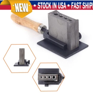 4 Holes Reversible Ingot Mold Wire Jewelry Melting Gold Silver Plate usa - Picture 1 of 13