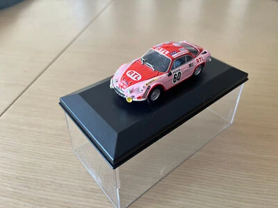 RENAULT ALPINE A110 RALLYE MONTE CARLO 1972 MOSS-CARLSSON GRELLIN 1:43 ELIGOR Cr - Immagine 1 di 4