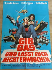 Kinoplakat GIB GAS UND LASST EUCH NICHT ERWISCHEN Ron Howard Auto - Bild 1 von 1
