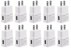 10x 2A USB Wall Charger Plug Home Power Adapter For Samsung LG HTC Amazon Kindle - Picture 1 of 1