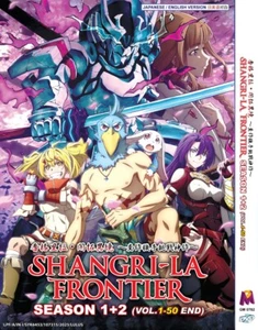 ANIME DVD SHANGRI-LA FRONTIER SEASON 1-2 VOL.1-50 END ENGLISH DUBBED + FREE SHIP - Picture 1 of 5