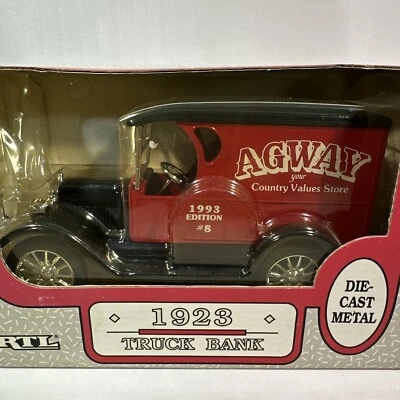 Винтажный литой автомобильный банк ERTL - 1923 Truck Agway (1993) - Изображение 1 из 4