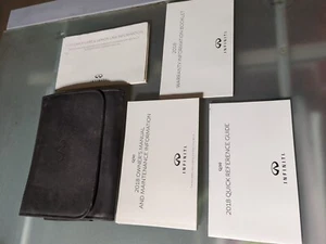 2018 Infiniti Q50 Owners Manual Handbook Set with Case FREE SHIPPING - Picture 1 of 1