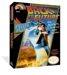 Back To The Future NES Game Case Box + Cover Art Work Only (No Game) - Picture 1 of 11