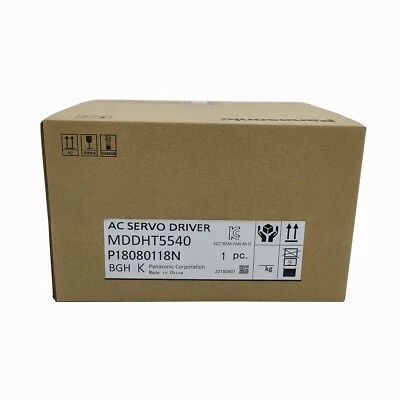 MDDHT5540 Ipcs New PANASONIC AC SERVO DRIVER MDDHT5540 - Image 1 of 4