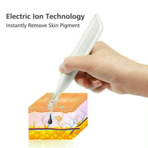 Ion Laser Freckle Skin Mole Dark Spot Remover Face Wart Tag Tattoo Removal Pen - Picture 1 of 9