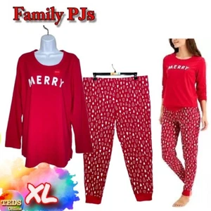 NWT Family Pajamas Matching XL Merry Christmas Trees Pajama Set 100156000MS $37 - Picture 1 of 11