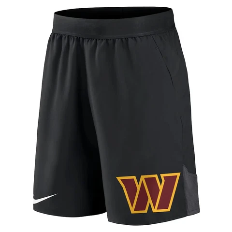 Washington Commanders Nike Stretch Performance Shorts Men's NFL Training Dri-FIT Cover