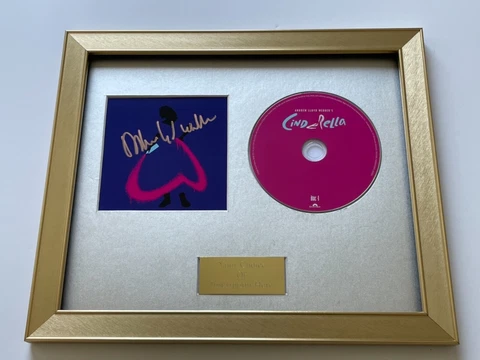 SIGNED/AUTOGRAPHED ANDREW LLOYD WEBBER - CINDERELLA FRAMED CD PRESENTATION Cover