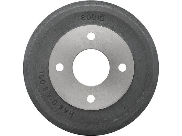 83DB81Z Rear Brake Drum Fits 1995-2000 Mercury Mystique 2.0L 4 Cyl - Image 1 of 1