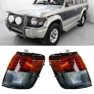 Pair For Mitsubishi Pajero Montero 1993-1996 Corner Signal Lamp Turn Signal Lamp - image 1 of 4