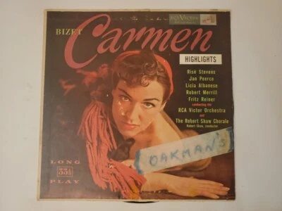 RCA Victor Orchestra and the Robert Shaw Chorale - Bizet - Carmen Highlights (V - Image 1 of 2