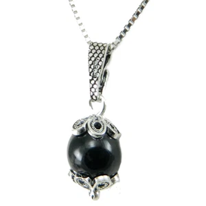 Collana con catenina 45 cm SU COCCU KOKOS SABEGIA PORTAFORTUNA filigrana sarda - Foto 1 di 3