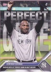 Domingo German Yankees Perfect Game vs White Sox 2023 Topps Now #506 MLB History - Picture 1 of 2