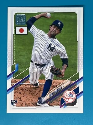 2021 Topps Japan Edition #212 Deivi Garcia New York Yankees Rookie - Image 1 of 2