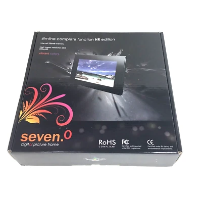 Digital Photo Frame 7” Height Impact Resolution LCD Complete Function HR Edition - Image 1 of 4