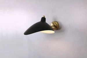 Black Bedside Wall Lamp, Reading Lamp , Wall Lighting, Matt Black Wall Light - Picture 1 of 7