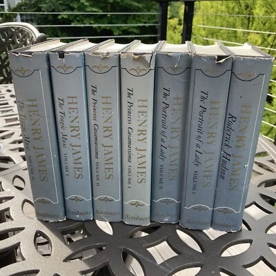 The Novels and Tales of Henry James Vol. 1,3-8 (New York Edition) HC 1930's — 第 1/4 张图片