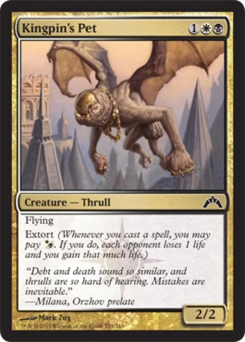 Kingpin's Pet -Foil Light Play MTG Gatecrash - Image 1 of 1