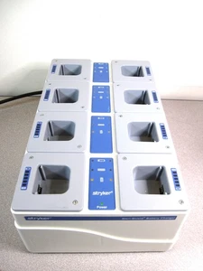 Stryker 8 Bay Flyte Upgrade Battery Charger for 0408-660-000 BIOMED TESTED - Picture 1 of 5