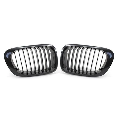 2pcs Front Kidney Bumper Grille For BMW 3 Series E46 M3 Coupe/Cabrio 51138208686 Foto 1 de 4