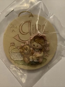 It’s A Girl Kauffman Kollection Hand Painted USA La Berge '88 Ltd Ed Ornament - Picture 1 of 3