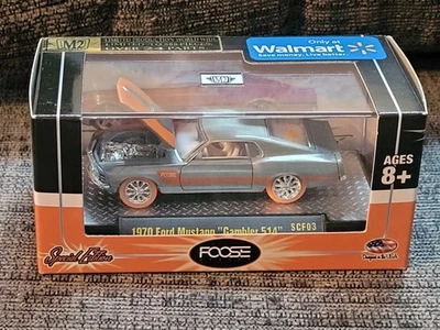 M2 Machines Raw Chase FOOSE 1970 Ford Mustang "Gambler 514" Boxed New  - Image 1 of 4
