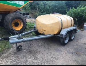 2000l Water Bowser And Trailer - Picture 1 of 3