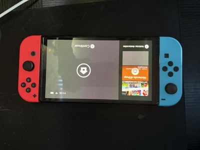 Nintendo Switch 32GB портативная консоль - неоновый красный/неоновый синий - Изображение 1 из 4