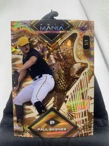 Paul Skenes 2024 Wild Card Auto Mania 1/1 LAVA GOLD AMERICAN EAGLE RC PIRATES - Picture 1 of 4