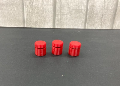 3x MAGNETIC Geocaching Nano Containers w/ Logbook Waterproof Geocache Cache Log - Image 1 of 3